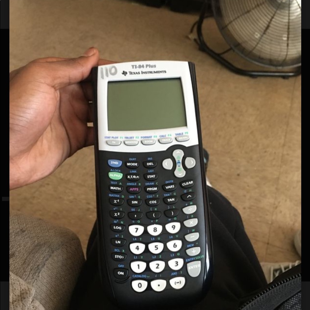 T.I84 Plus graphing calculator